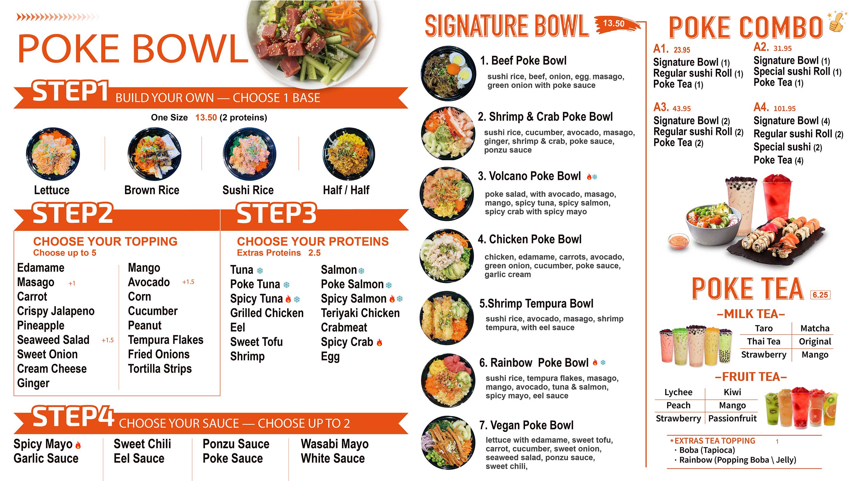 Order POKI POKE - Coram, NY Menu Delivery [Menu & Prices]